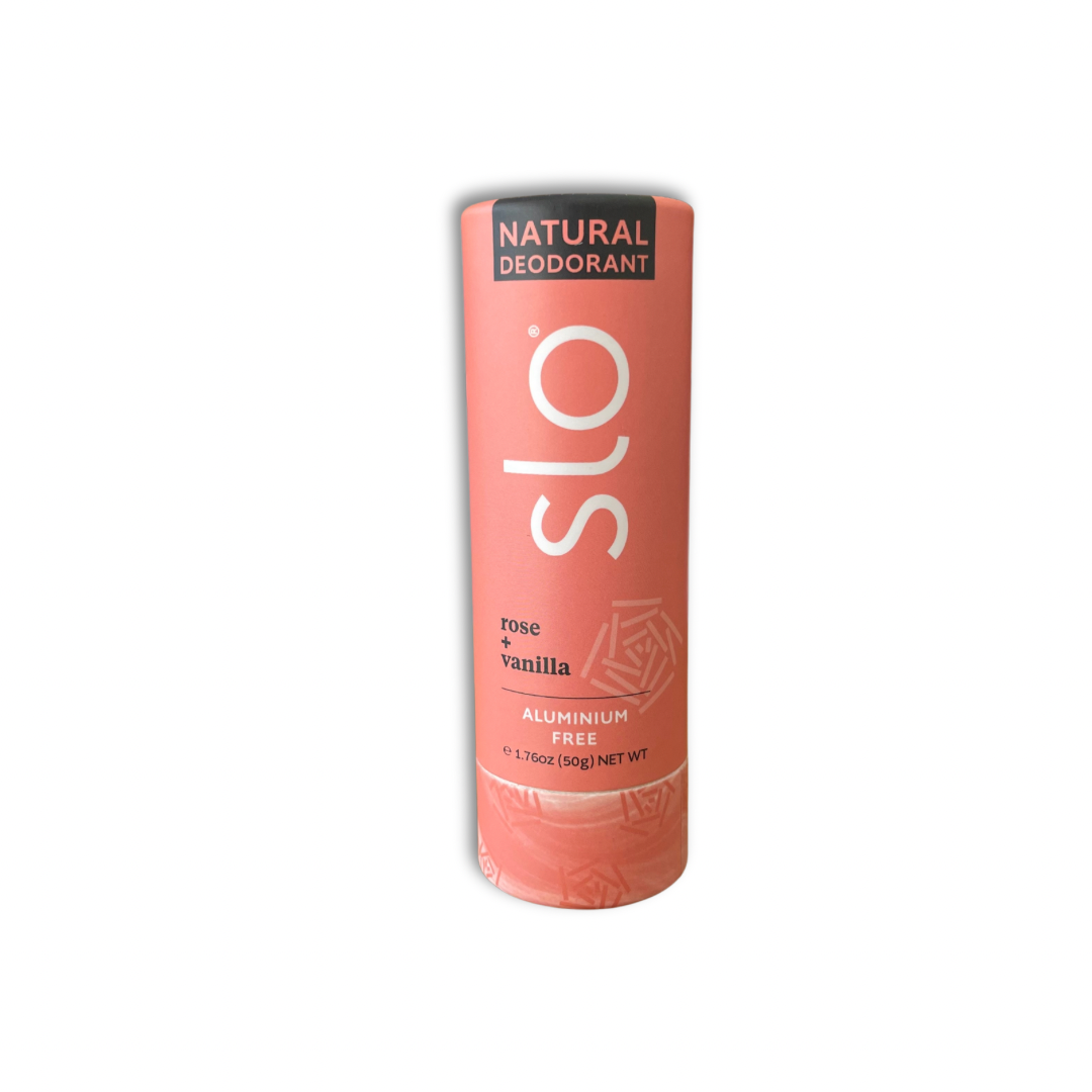 Slo Naturals Deodorant - Rose and Vanilla