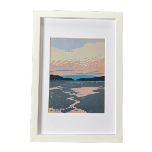 Lyttelton Sunset (Framed)