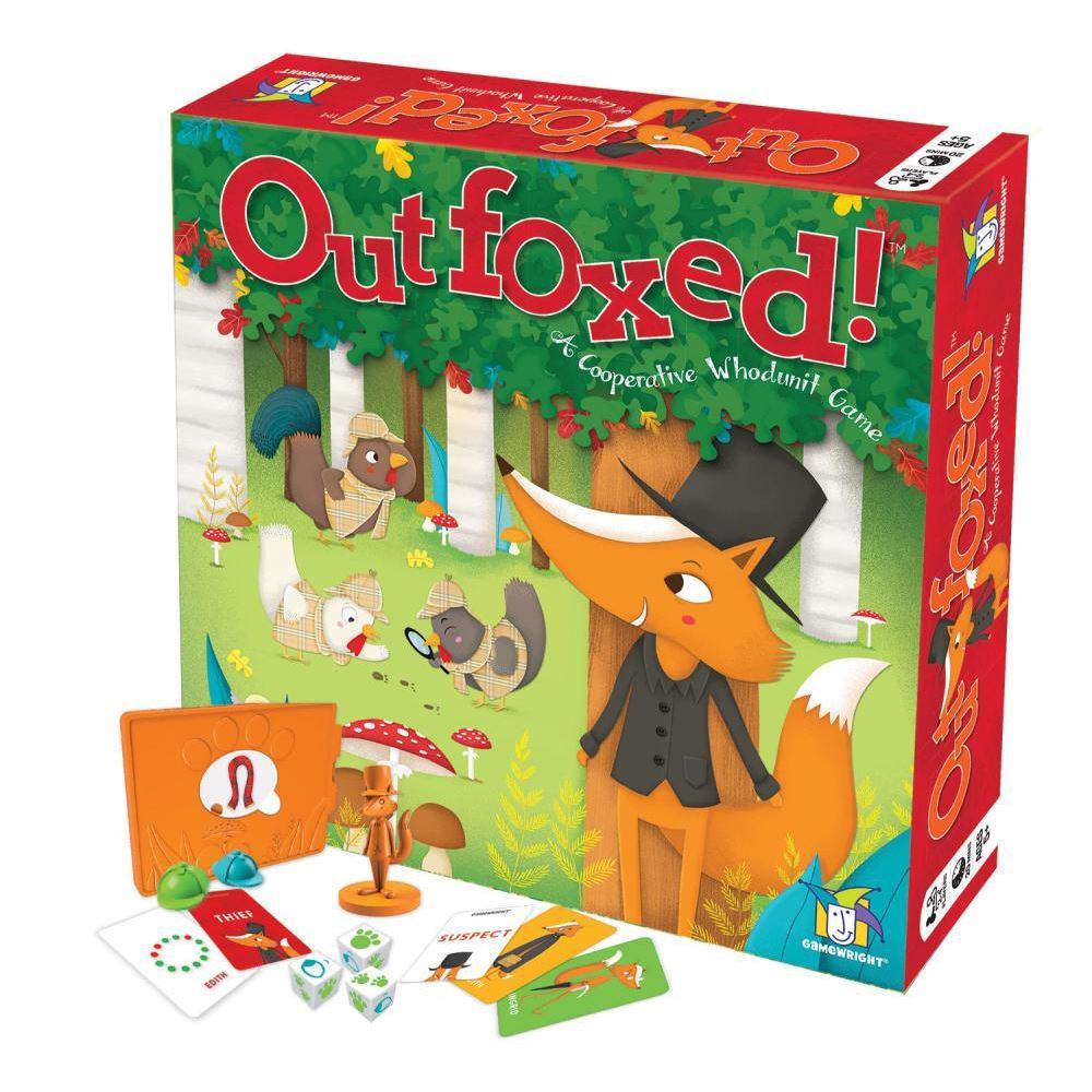 Outfoxed mystery boardgame.