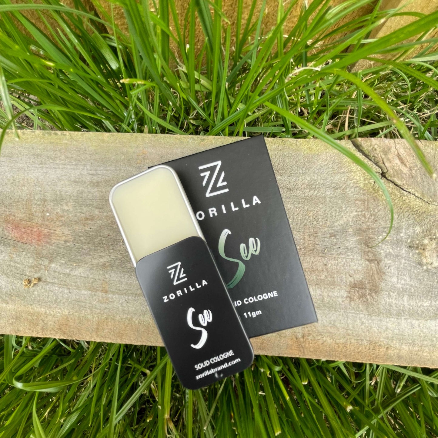Solid perfume for men.