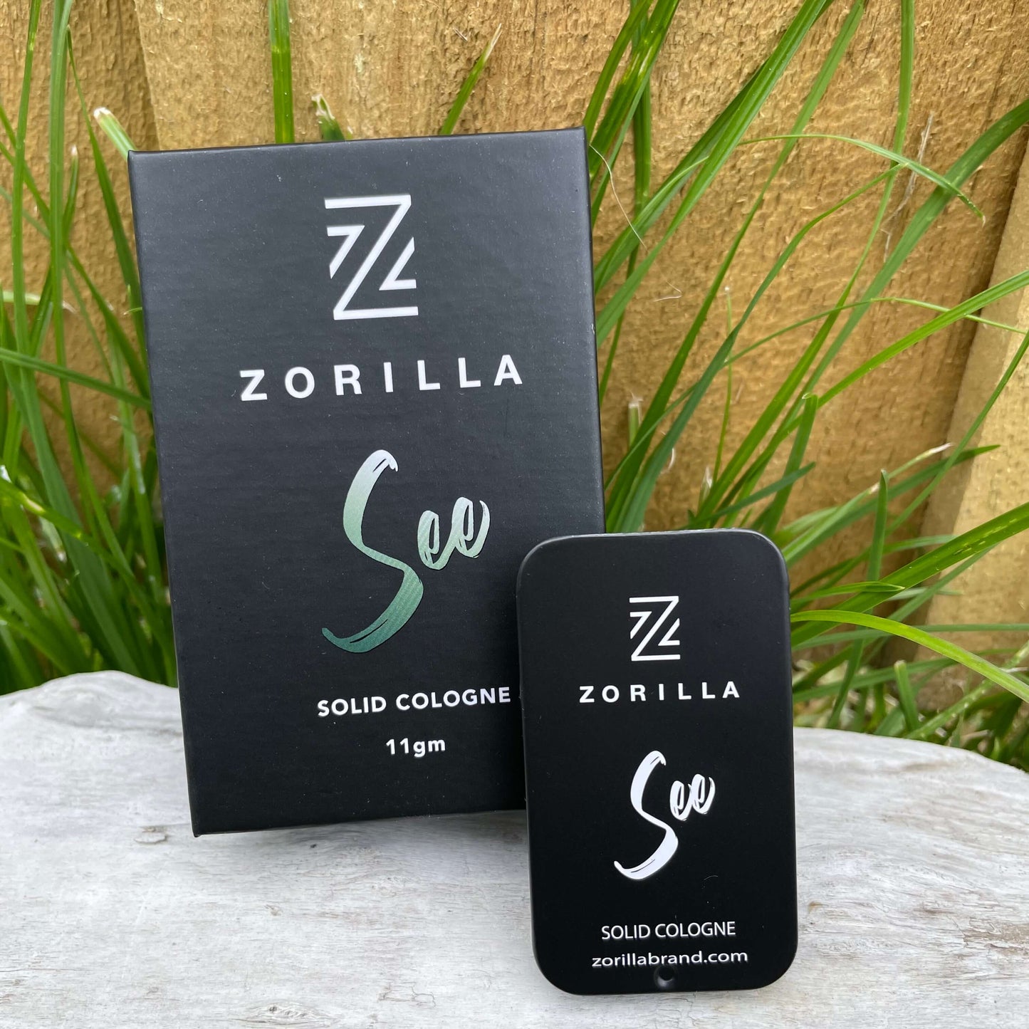 Solid perfume for men.