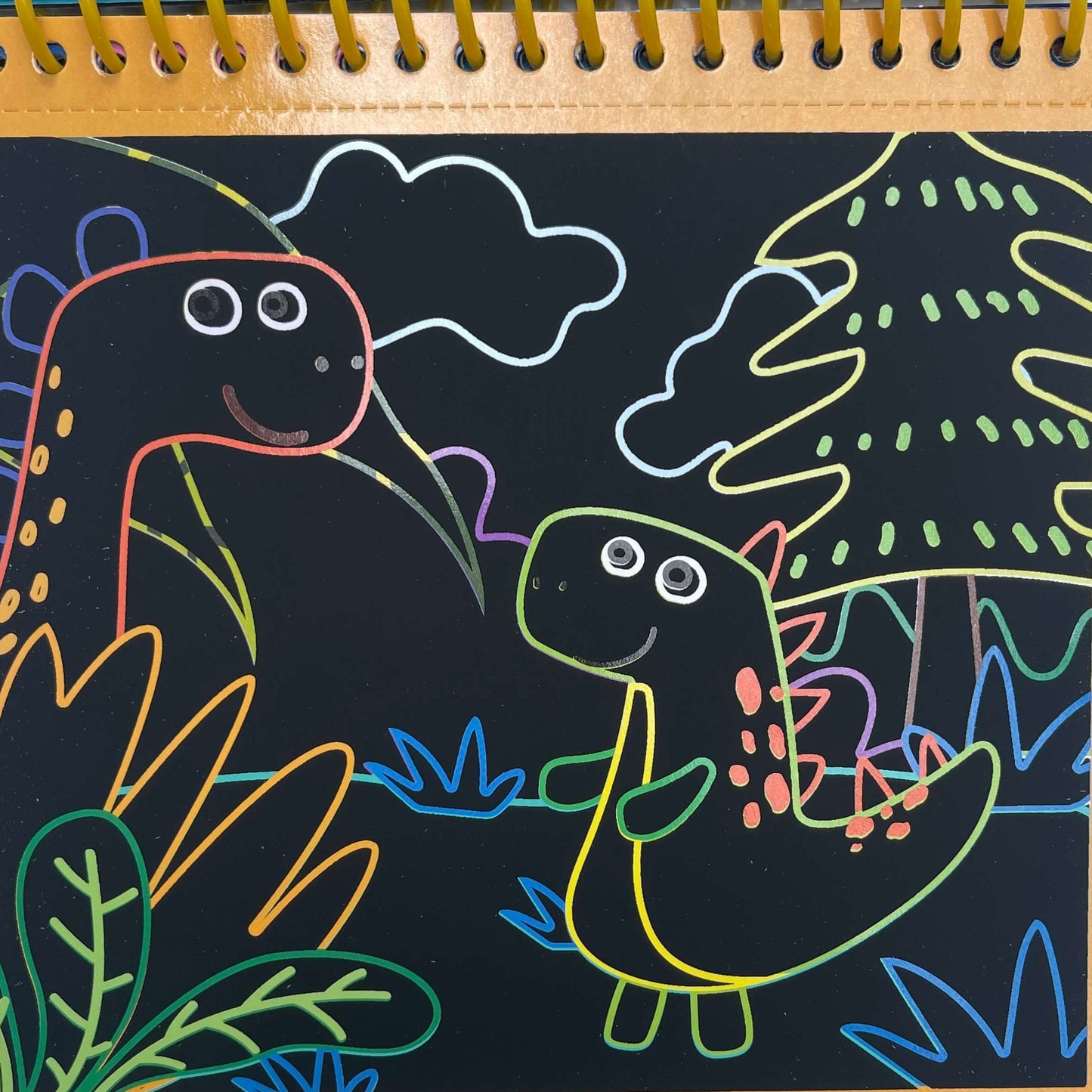 Scratch adventure activity book.