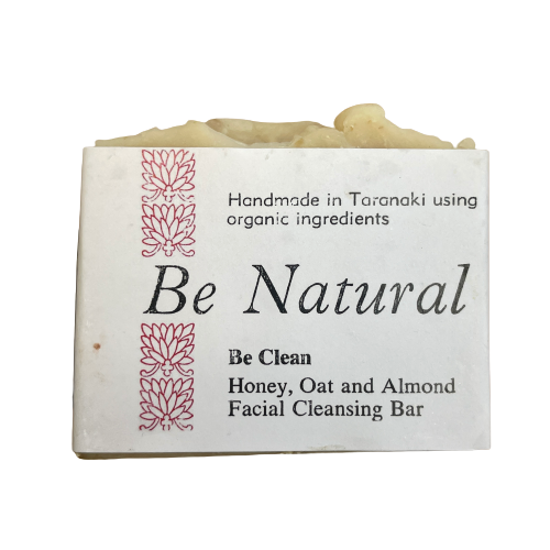 Be clean facial soap with honey, oats & almond.