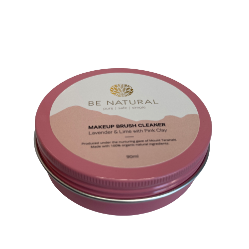 Make up brush cleaner in a tin.