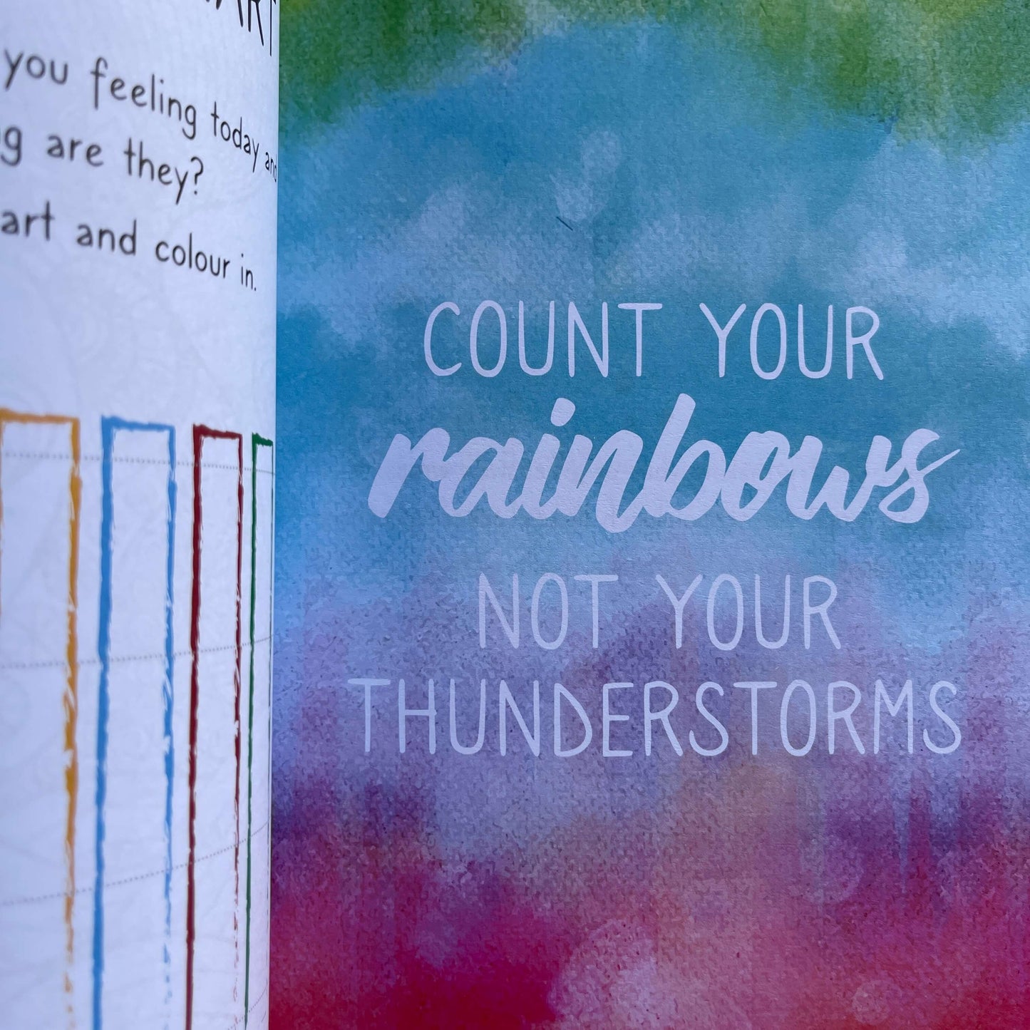 Pages from the Being Me Journal for Kids.