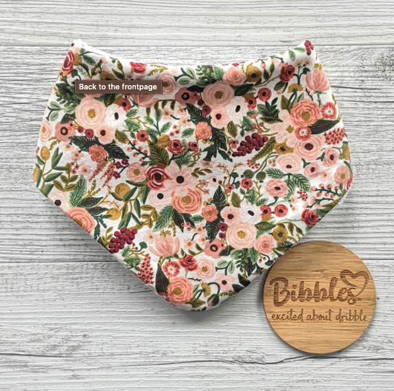 Bibbles Baby Bib - Esme