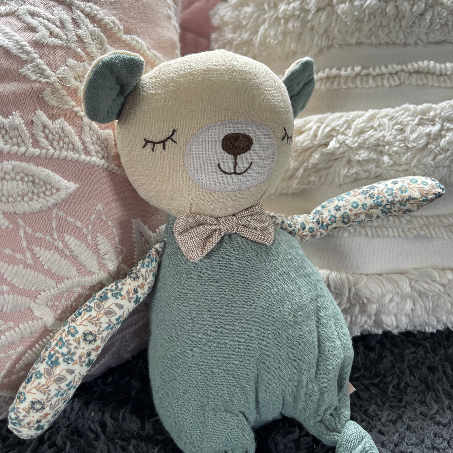 Billie Bear soft toy.