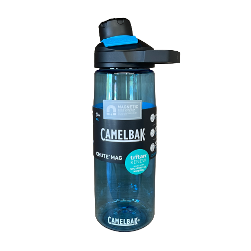 Camelbak chute mag drink bottle in blue.