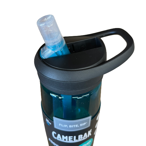 Camelbak Eddy plus drink bottle in lagoon blue.