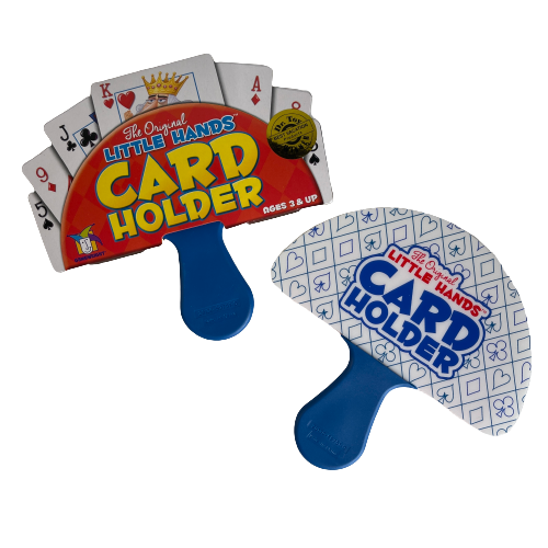 Playing card holder for children.