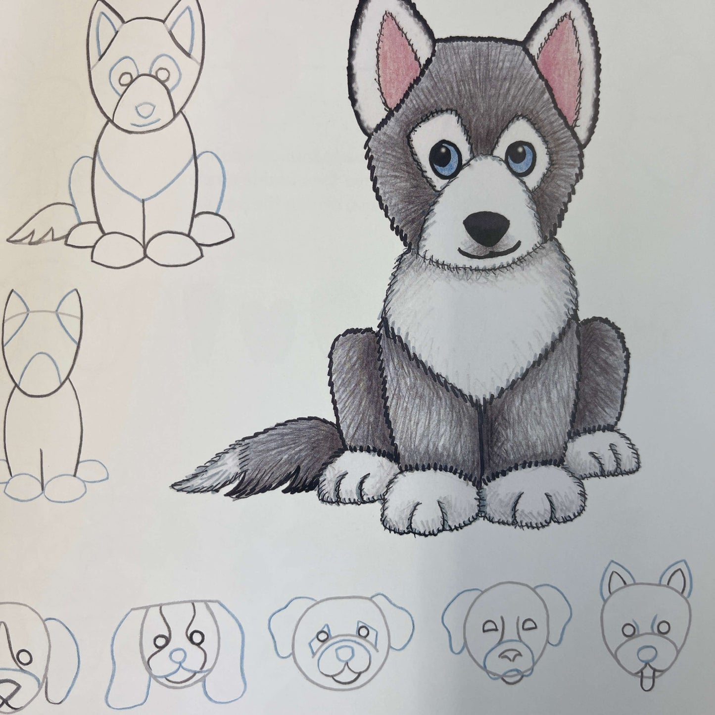 Just Imagine, a drawing book for children.