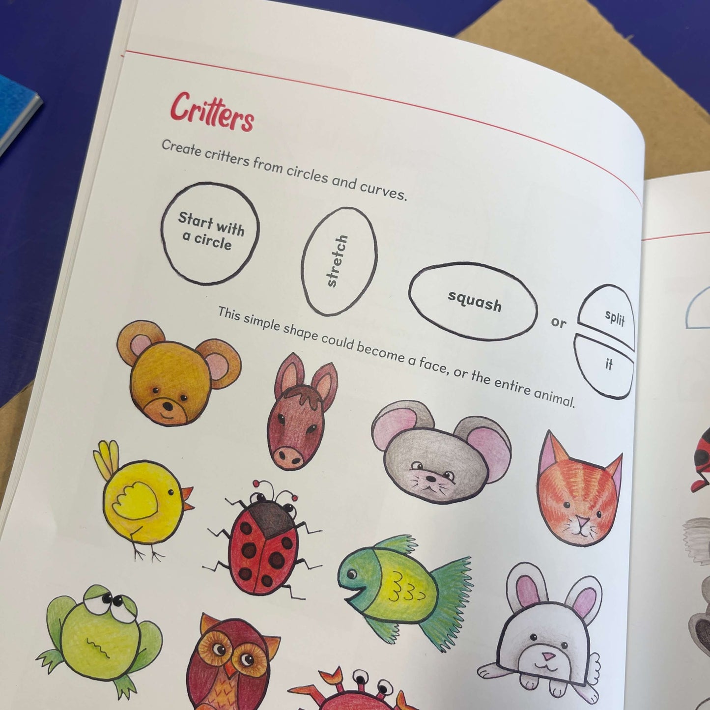 Just Imagine, a drawing book for children.