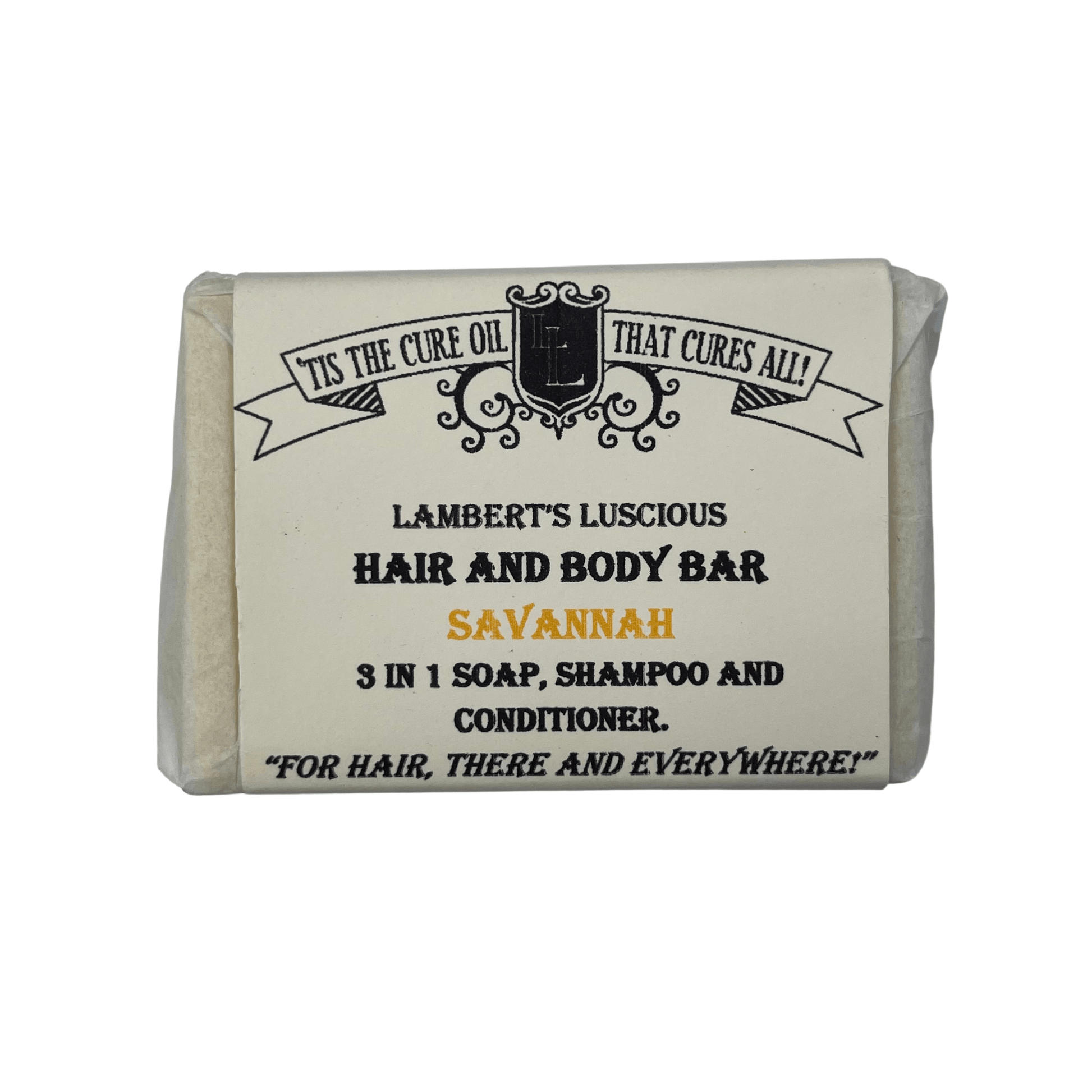 Lamberts Luscious Hair and body bar.