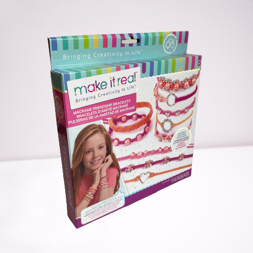 Make It Real Macrame Friendship Bracelets School Fundraising