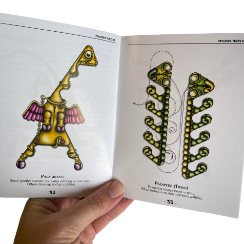 Page of instruction book from the Palago tile game.