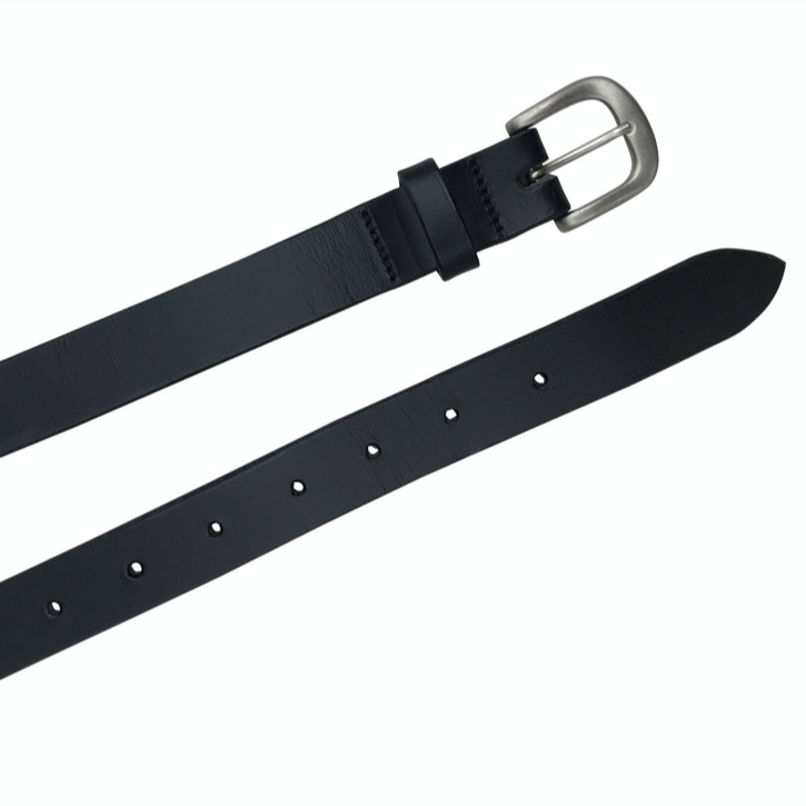 Pegasus Leather Belt showing both ends.