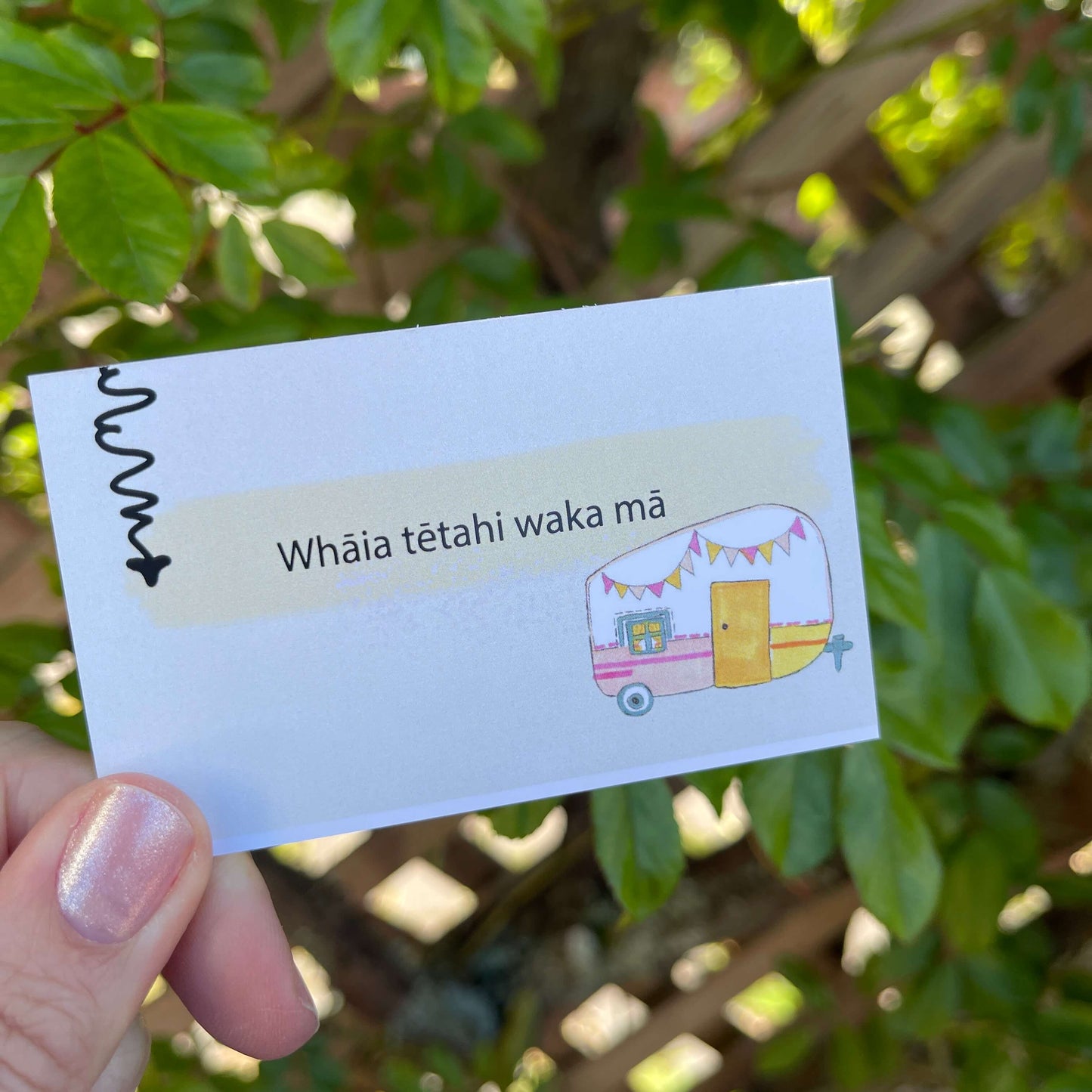 Getting Lost card game, te reo maori edition.