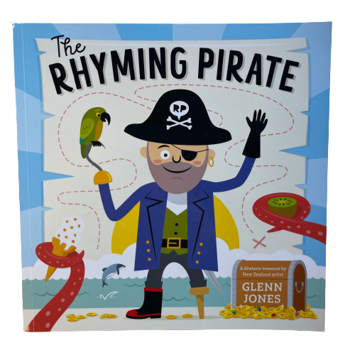 Children's book, The Rhyming Pirate by Glenn Jones.