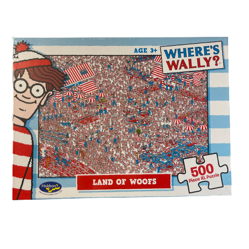 Where's Wally Land of Woofs jigsaw puzzle.
