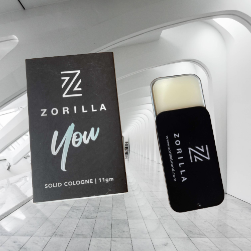 Solid mens cologne by Zorilla.