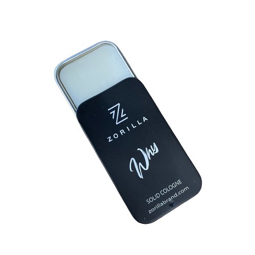 Solid mens cologne by Zorilla.