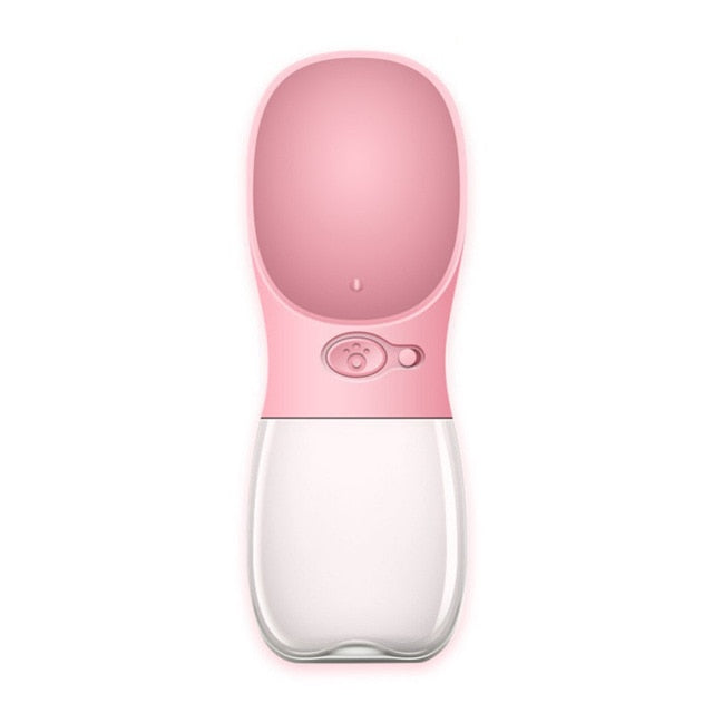 Pink Dog Drink Bottle