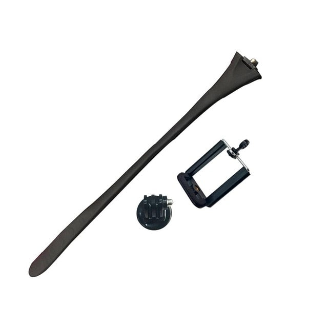 Black flexi selfie stick.