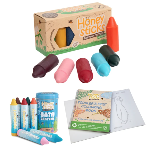 NZ Made Beeswax Crayons!