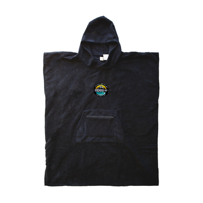 Adventure Towel Hoodie - Black