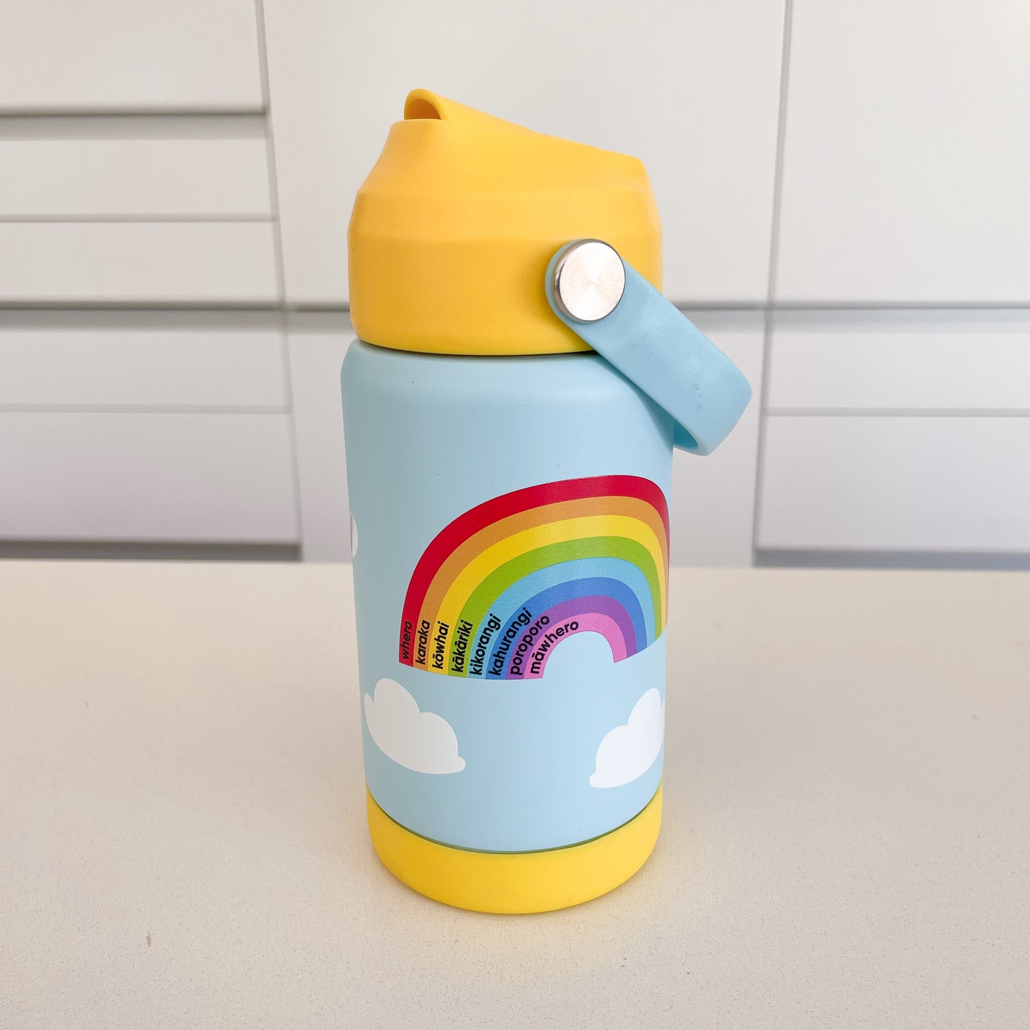 Kids Drink Bottle - Te Reo Rainbow