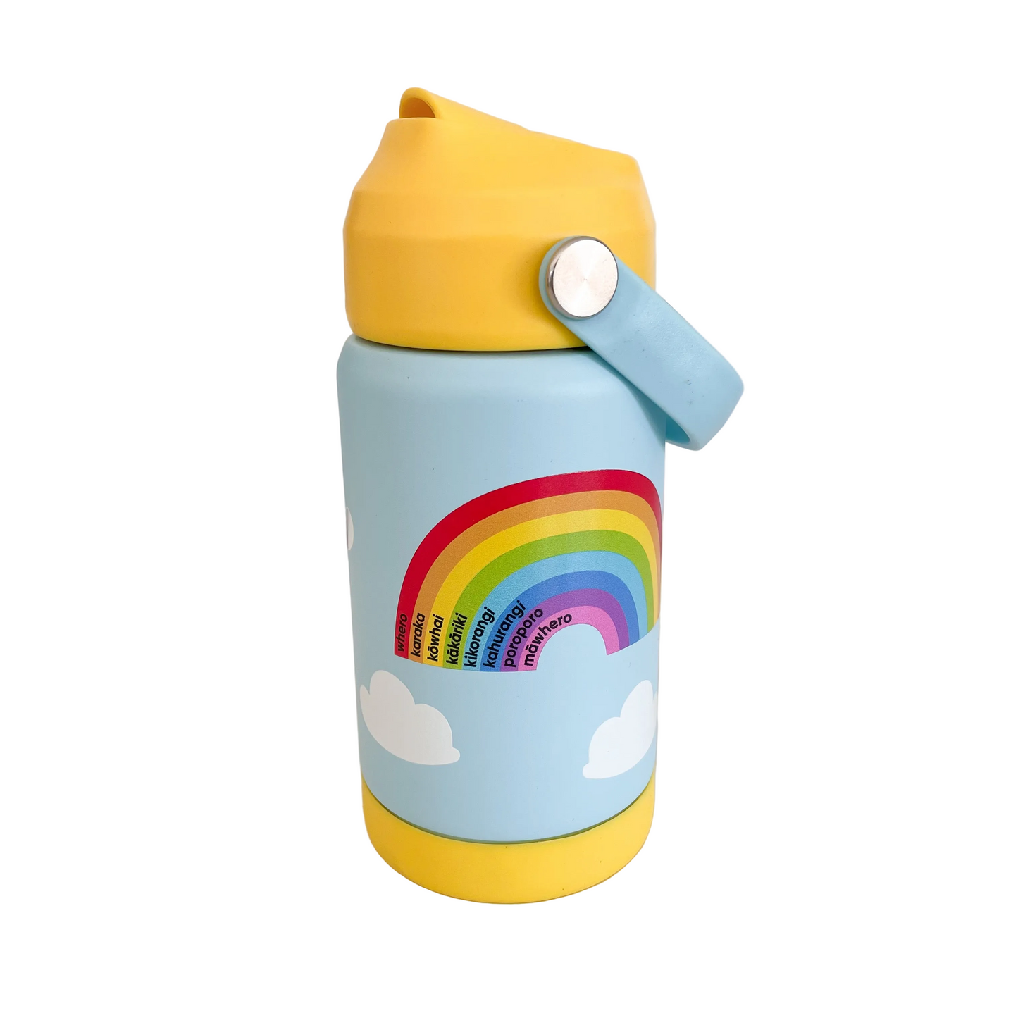 Kids Drink Bottle - Te Reo Rainbow