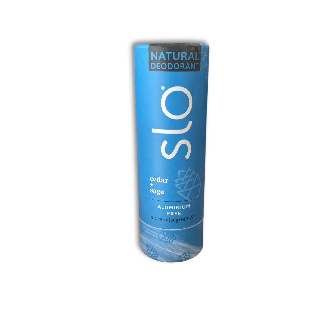 Slo Naturals Deodorant - Cedar and Sage