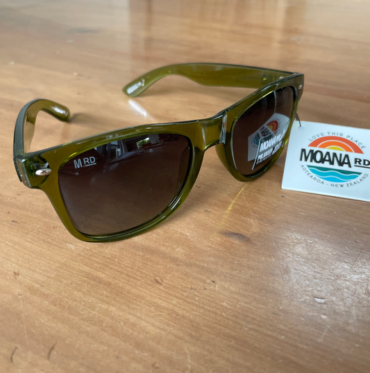 Moana Road Sunglasses - Plastic Fantastic Olive