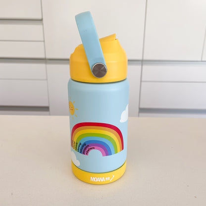 Kids Drink Bottle - Te Reo Rainbow