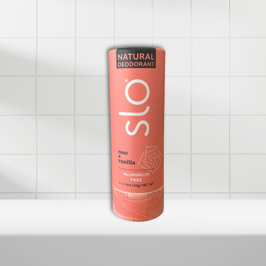 Slo Naturals Deodorant - Rose and Vanilla