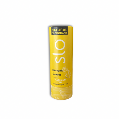 Slo Naturals Deodorant - Pineapple & Coconut