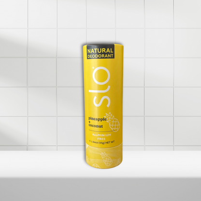 Slo Naturals Deodorant - Pineapple & Coconut