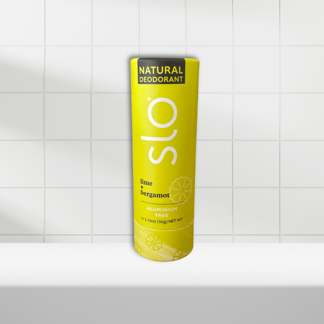 Slo Naturals Deodorant - Zesty Bergamot and Lime