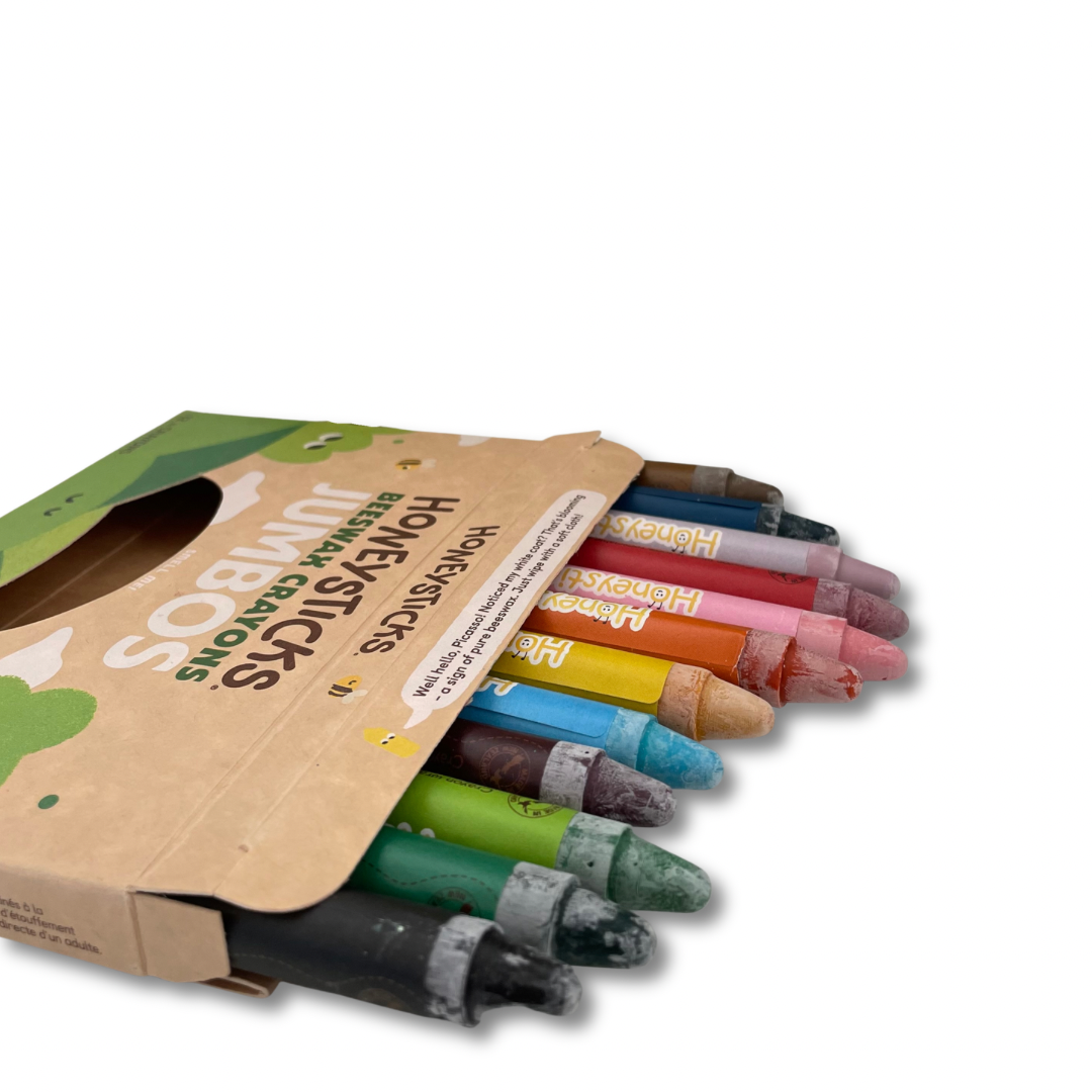 Honeysticks Jumbo Crayons 12pk
