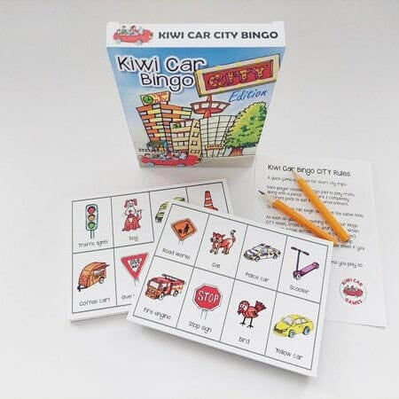 Kiwi Car Bingo - City Edition