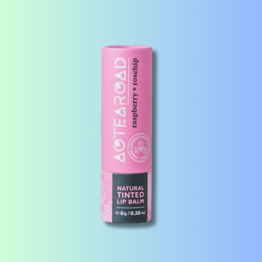 Aotearoad Organic Lip Balm - Raspberry + Rosehip 8g – School ...