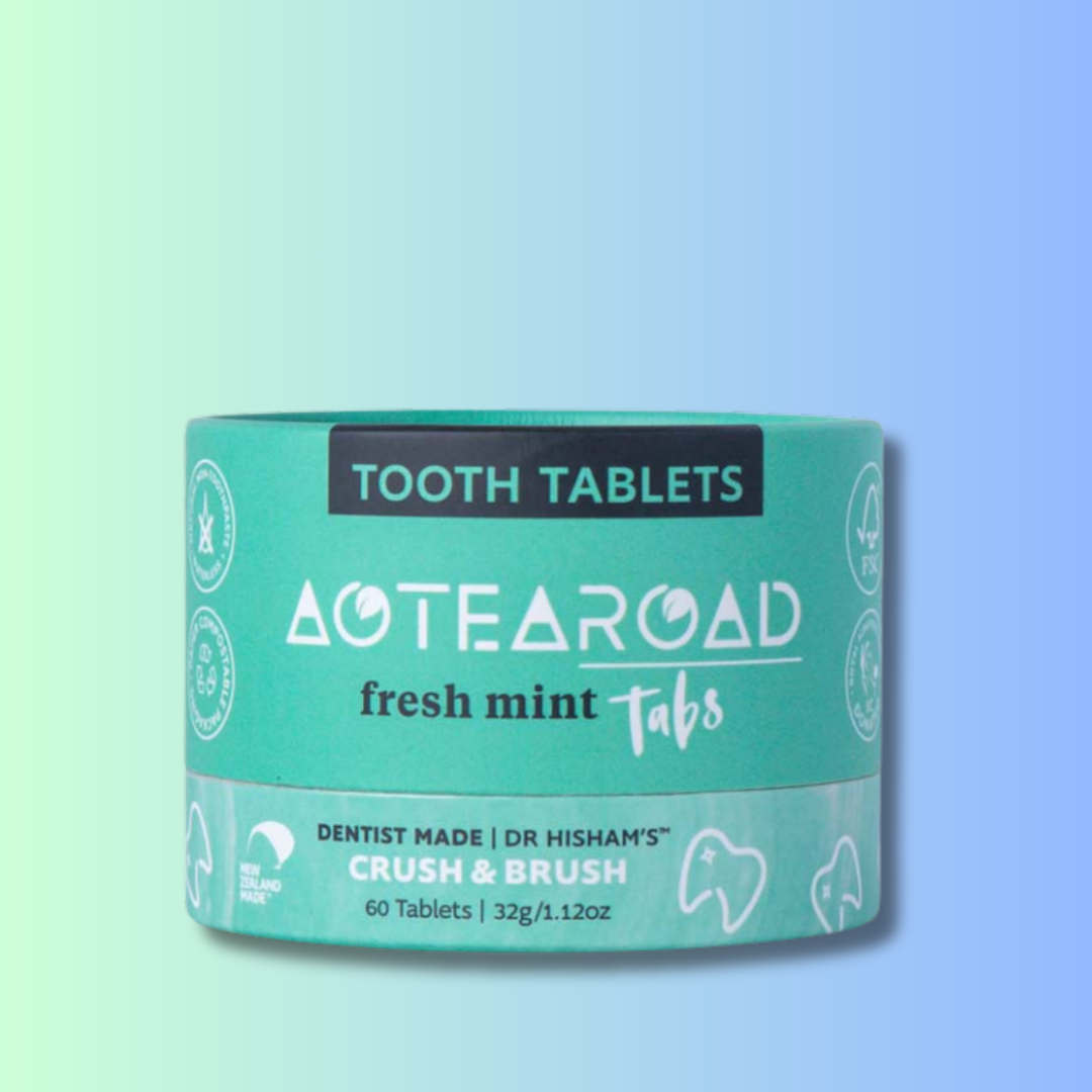 Natural tooth tablets by Aotearoad.