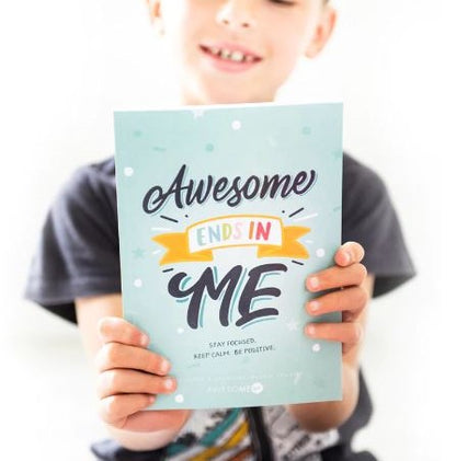 Awesome Ends In ME kids journal.