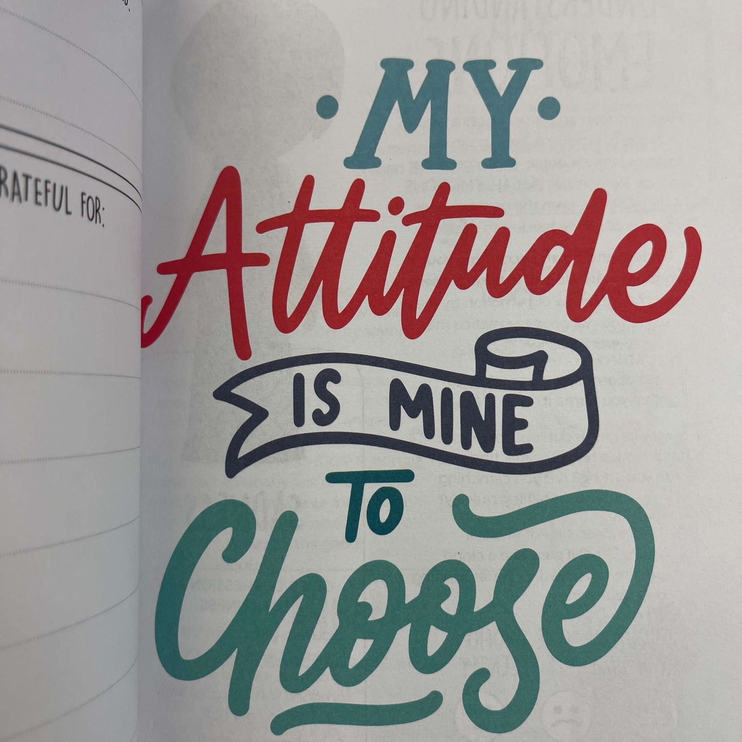 Pages from Awesome Ends In ME kids journal.