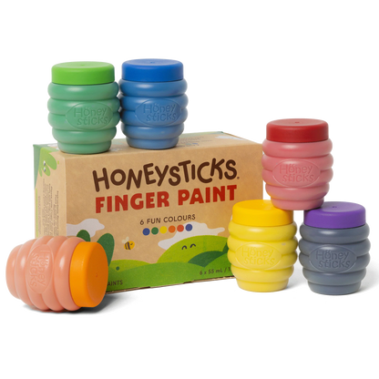 Honeysticks Fingerpaints 6pk