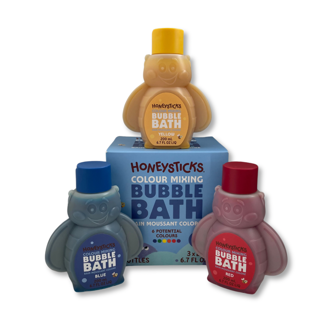 Honeysticks Bubble Bath Colour Mixing 3pk