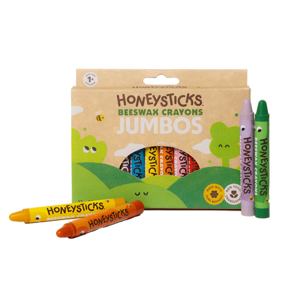 Honeysticks Jumbo Crayons 12pk
