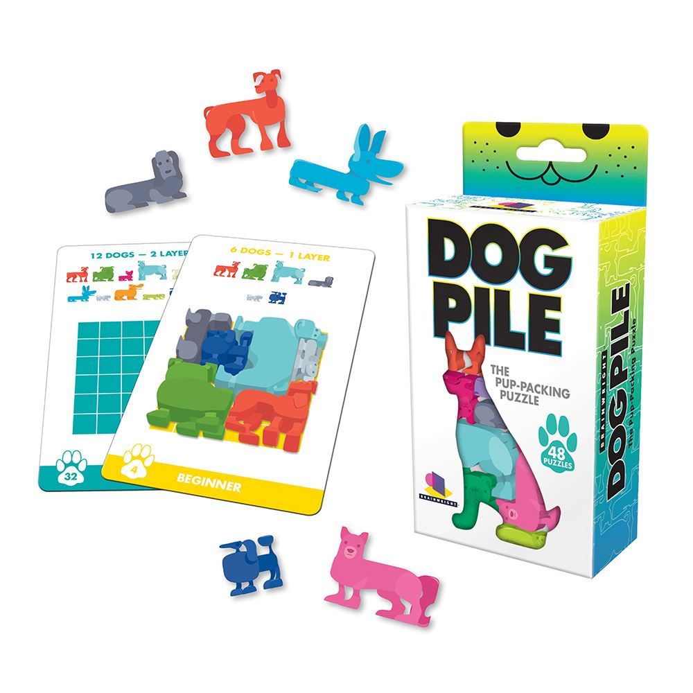 Dog Pile puzzle game.