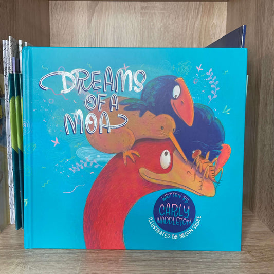 Childrens book "Dreams of a Moa".