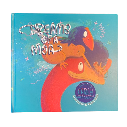 Childrens book "Dreams of a Moa".